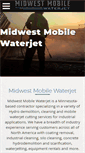 Mobile Screenshot of mmwaterjet.com